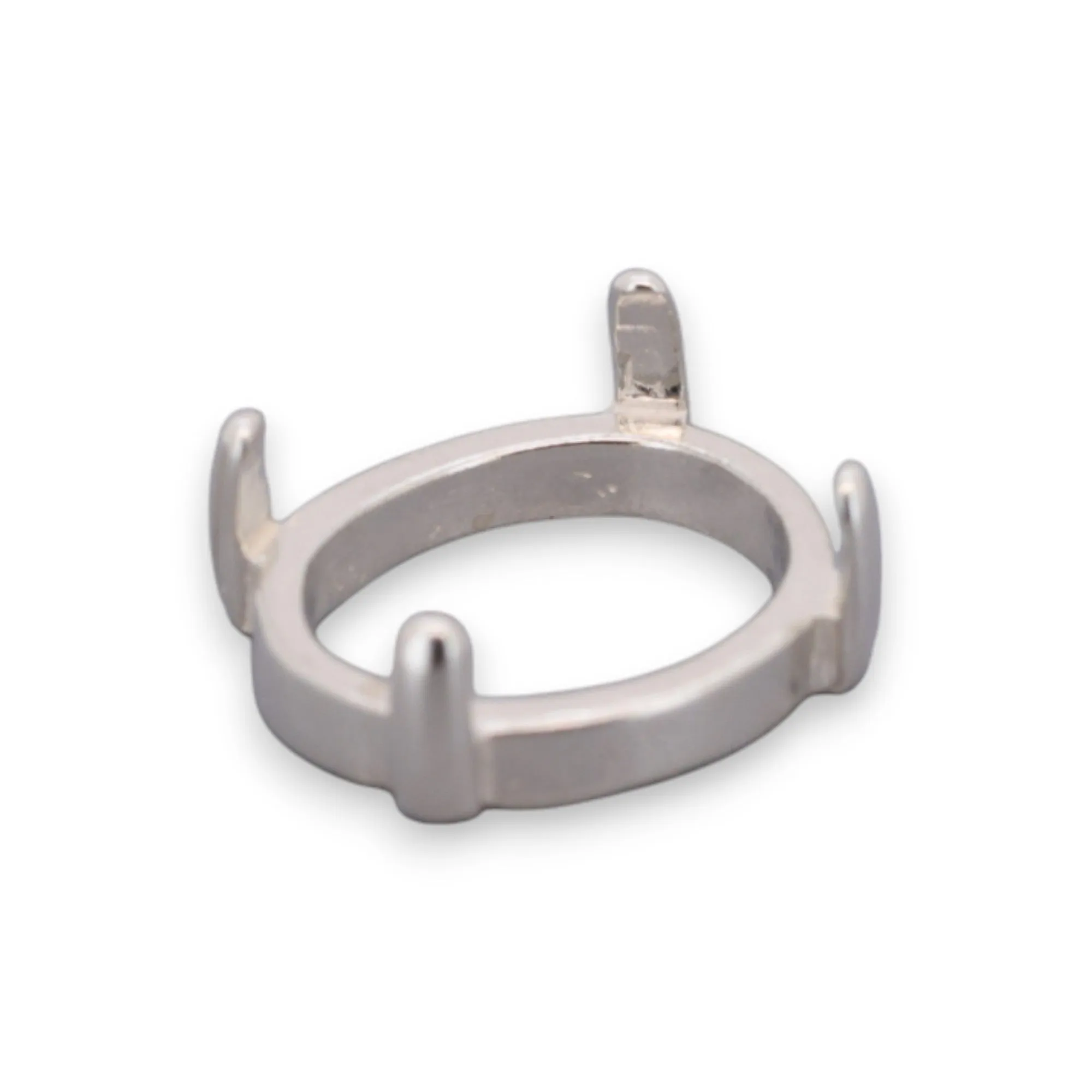 🔗 4 Claw Bezel Setting - OVAL: Suits Cabochon