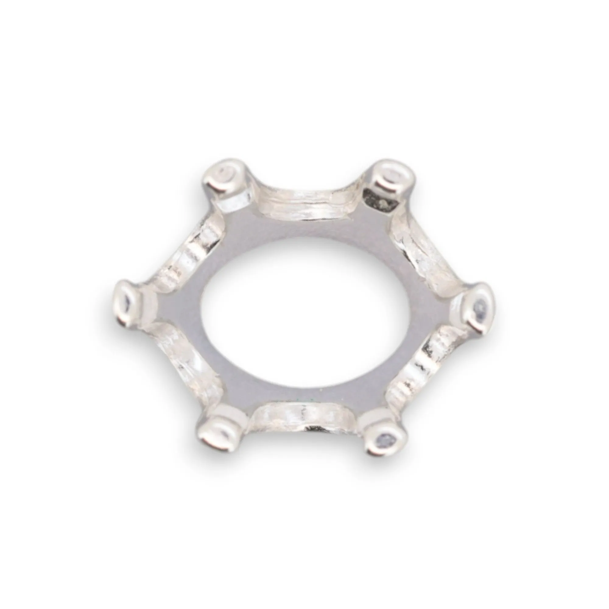 🔗 6 Claw Scalloped Setting - OVAL