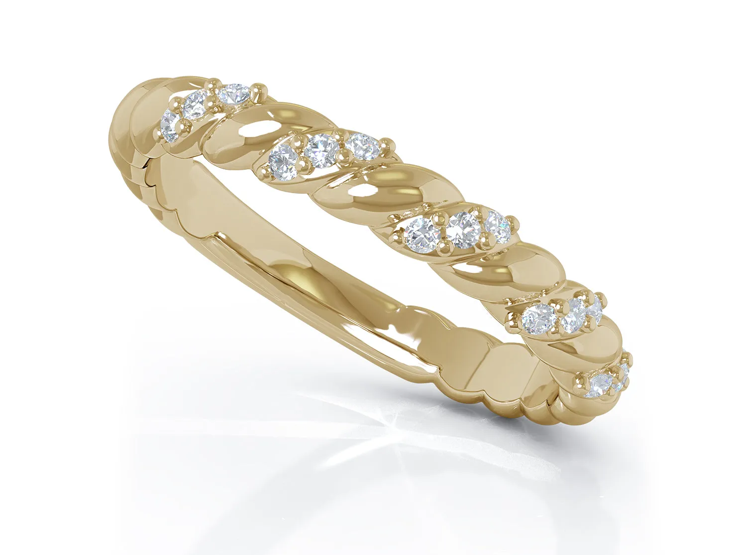 0.12Ct Diamond Ring in 14K Gold