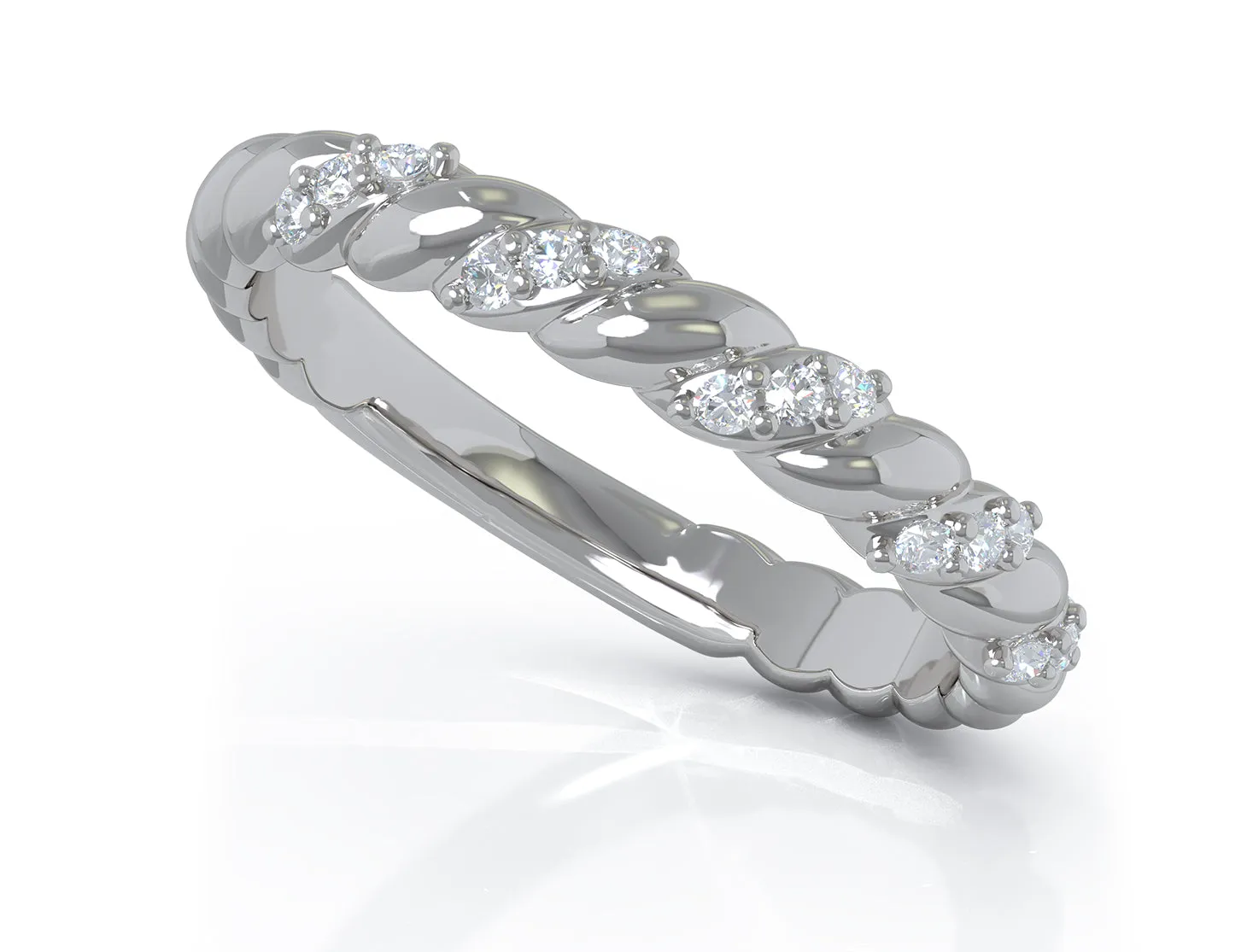 0.12Ct Diamond Ring in 14K Gold