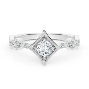 0.37ctw Diamond Stackable Ring