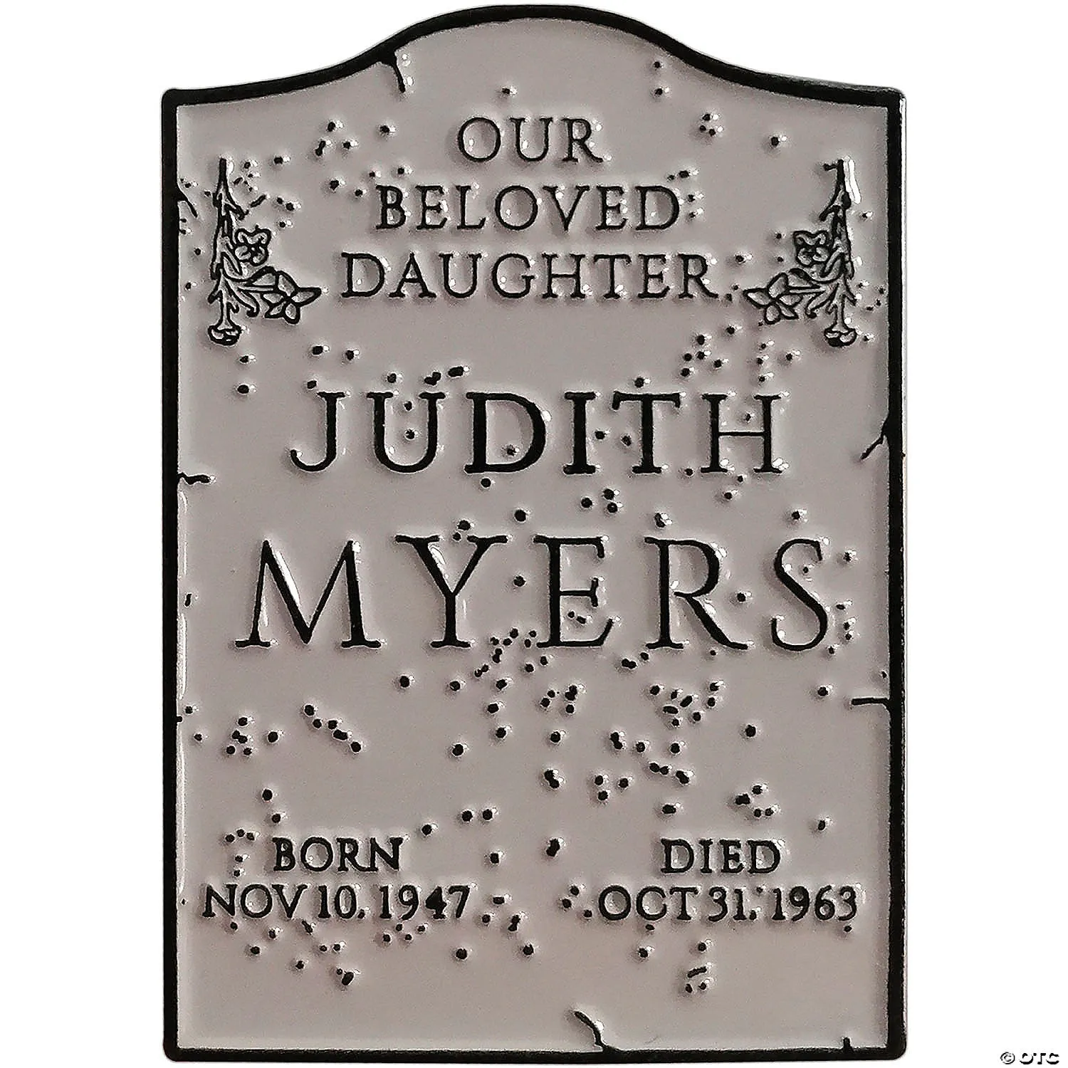 1 1/2" Halloween™ (1978) Judith Myers Tomb Enamel Pin