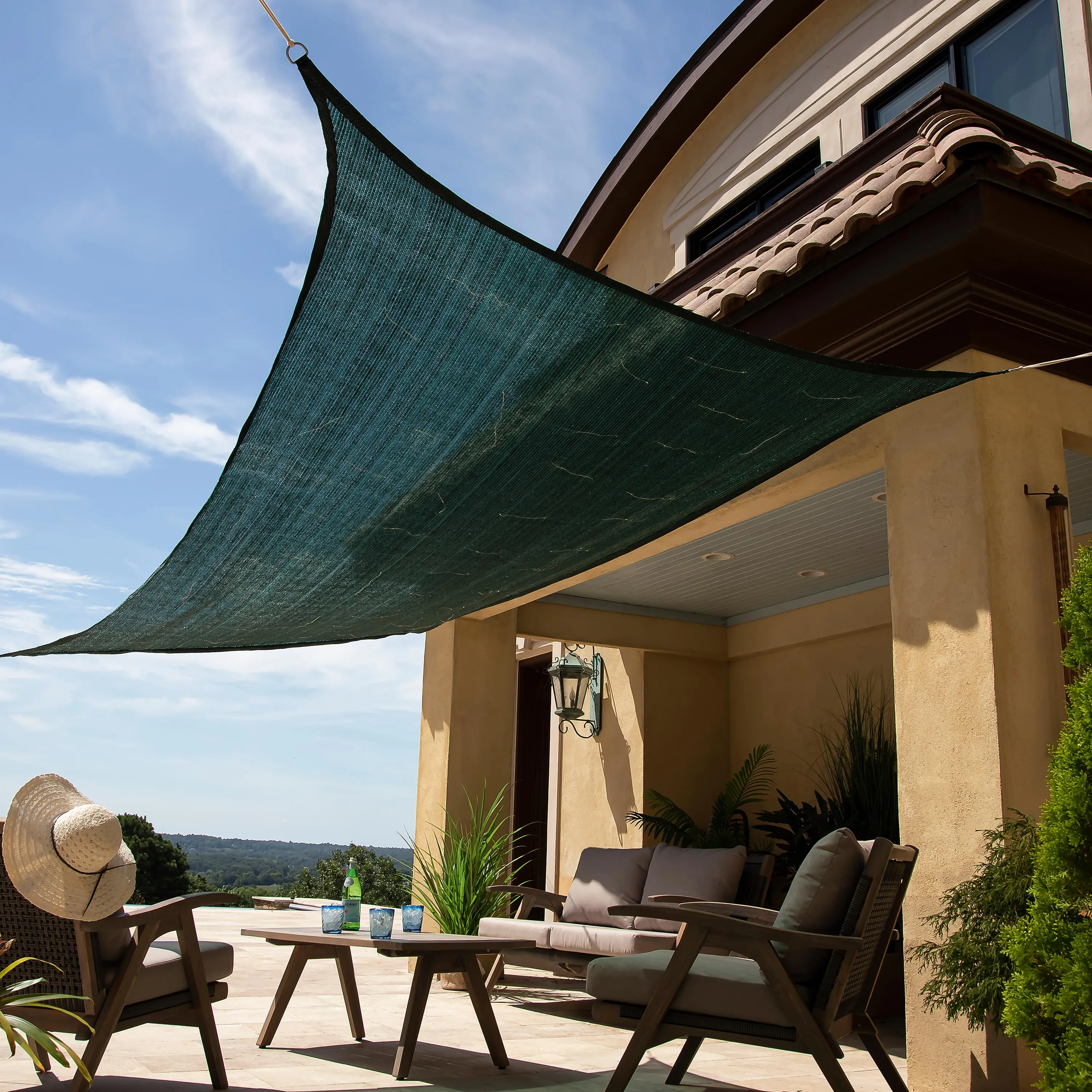 10' x 6.5' LED Rectangle Solar Sail