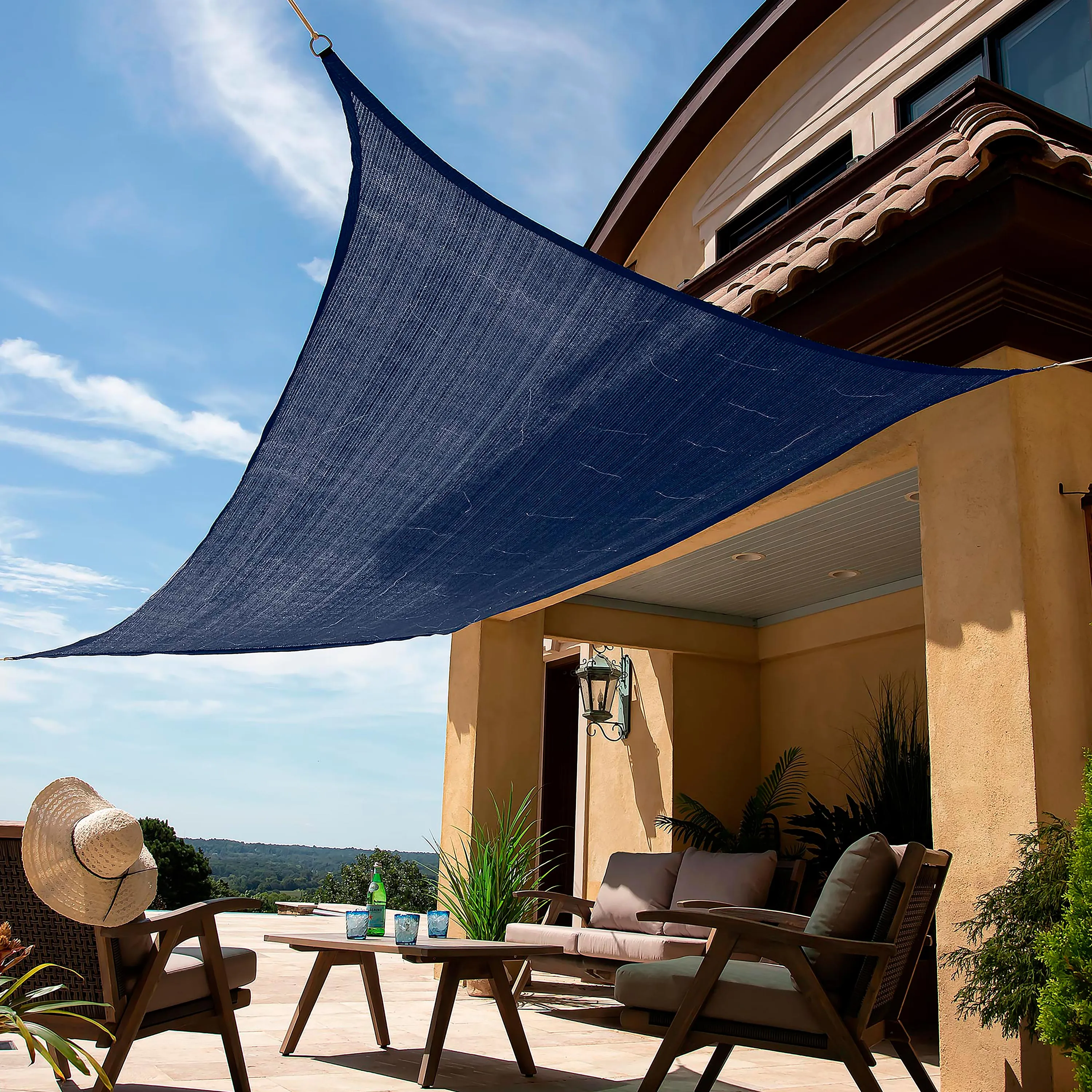 10' x 6.5' LED Rectangle Solar Sail