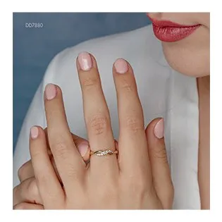 10K Yellow Gold (0.10ct) Diamond Infinity Band