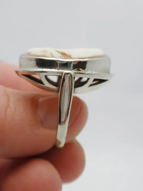 14k Antique Cameo Ring