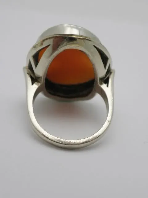 14k Antique Cameo Ring