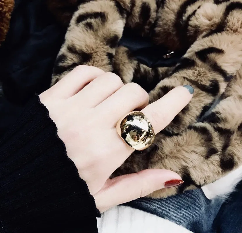 14K GOLD PLATED FASHION RING