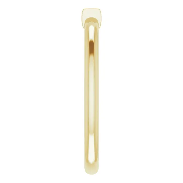 14K Yellow 1/8 CTW Diamond Stackable Ring