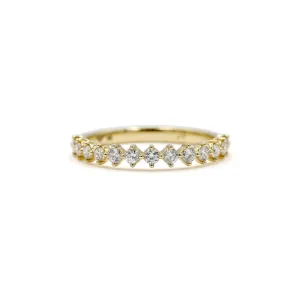 14ky .39ctw Compass Diamond Band