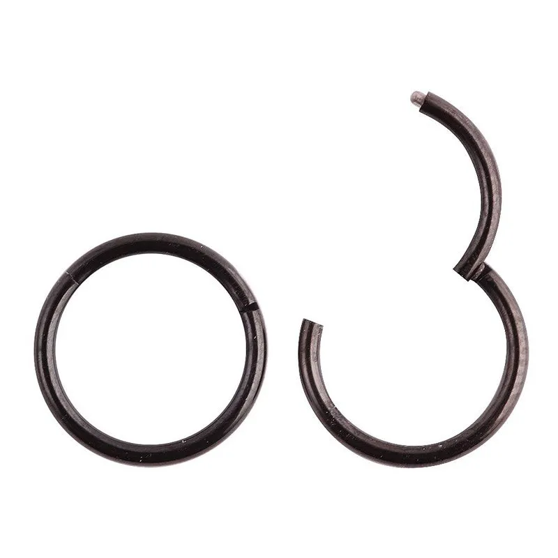 1PC G23 Titanium Hinged Segment Ring