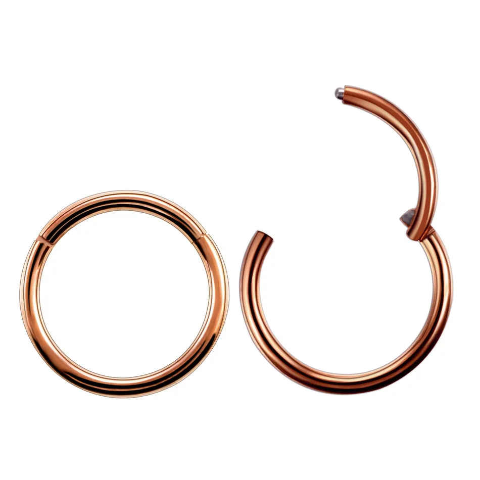 1PC G23 Titanium Hinged Segment Ring
