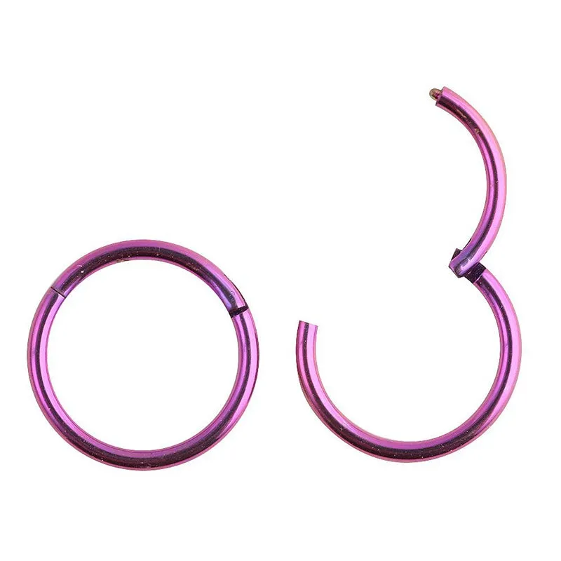 1PC G23 Titanium Hinged Segment Ring