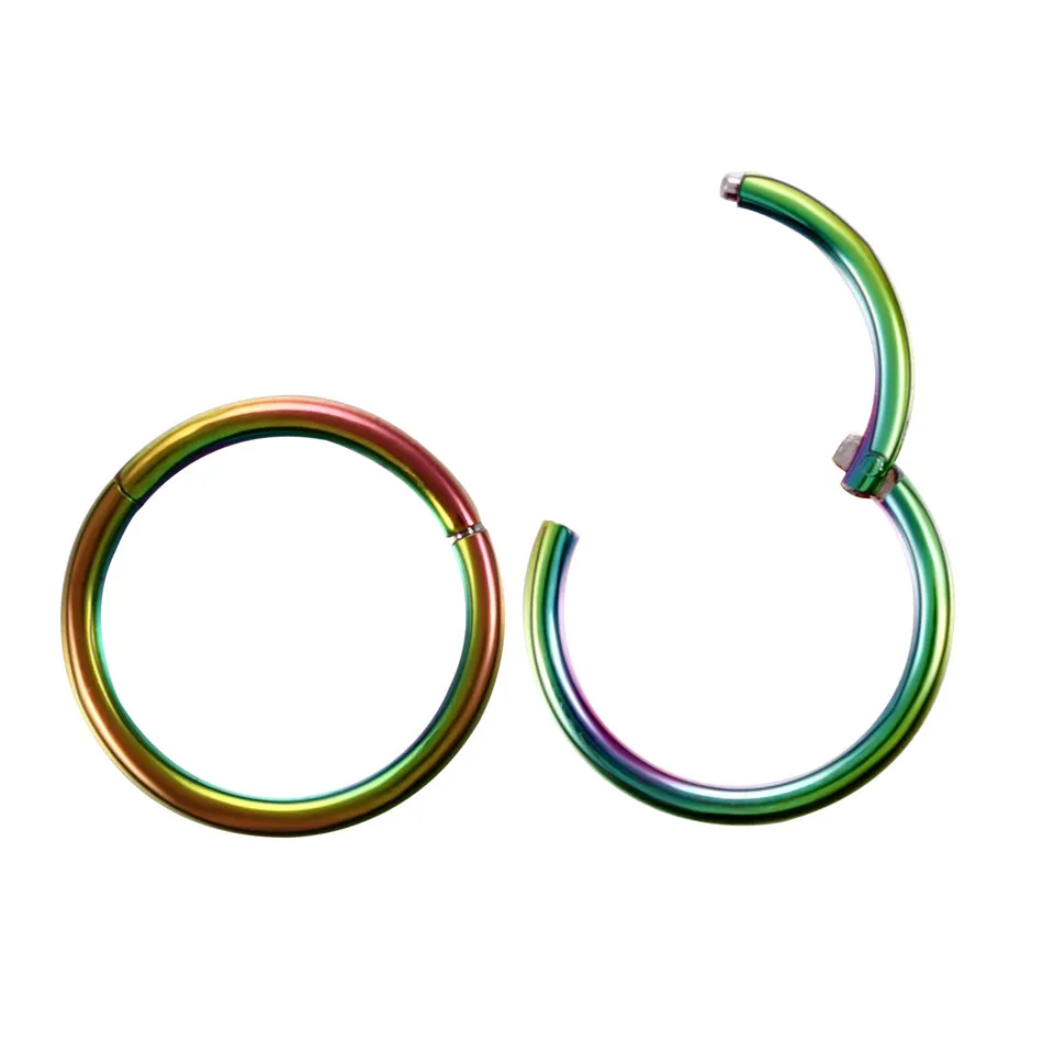 1PC G23 Titanium Hinged Segment Ring