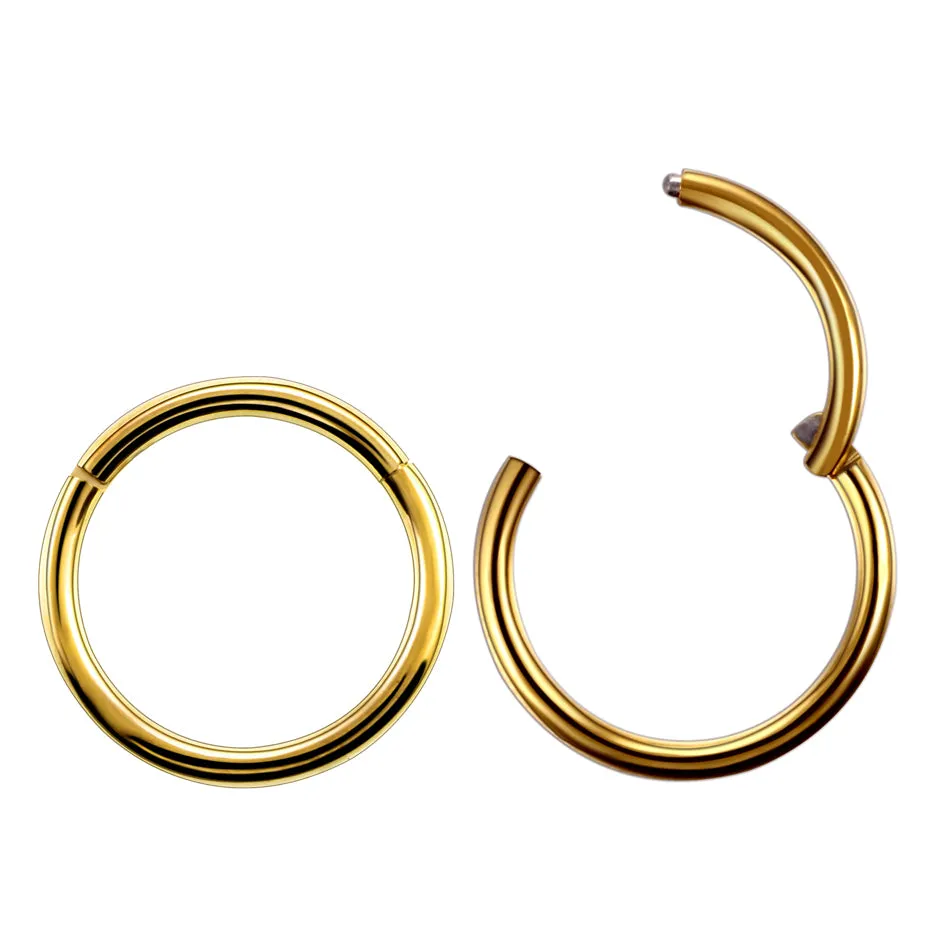 1PC G23 Titanium Hinged Segment Ring