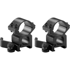 1" High Weaver Style See-Through Quick Release Ring | AI12244