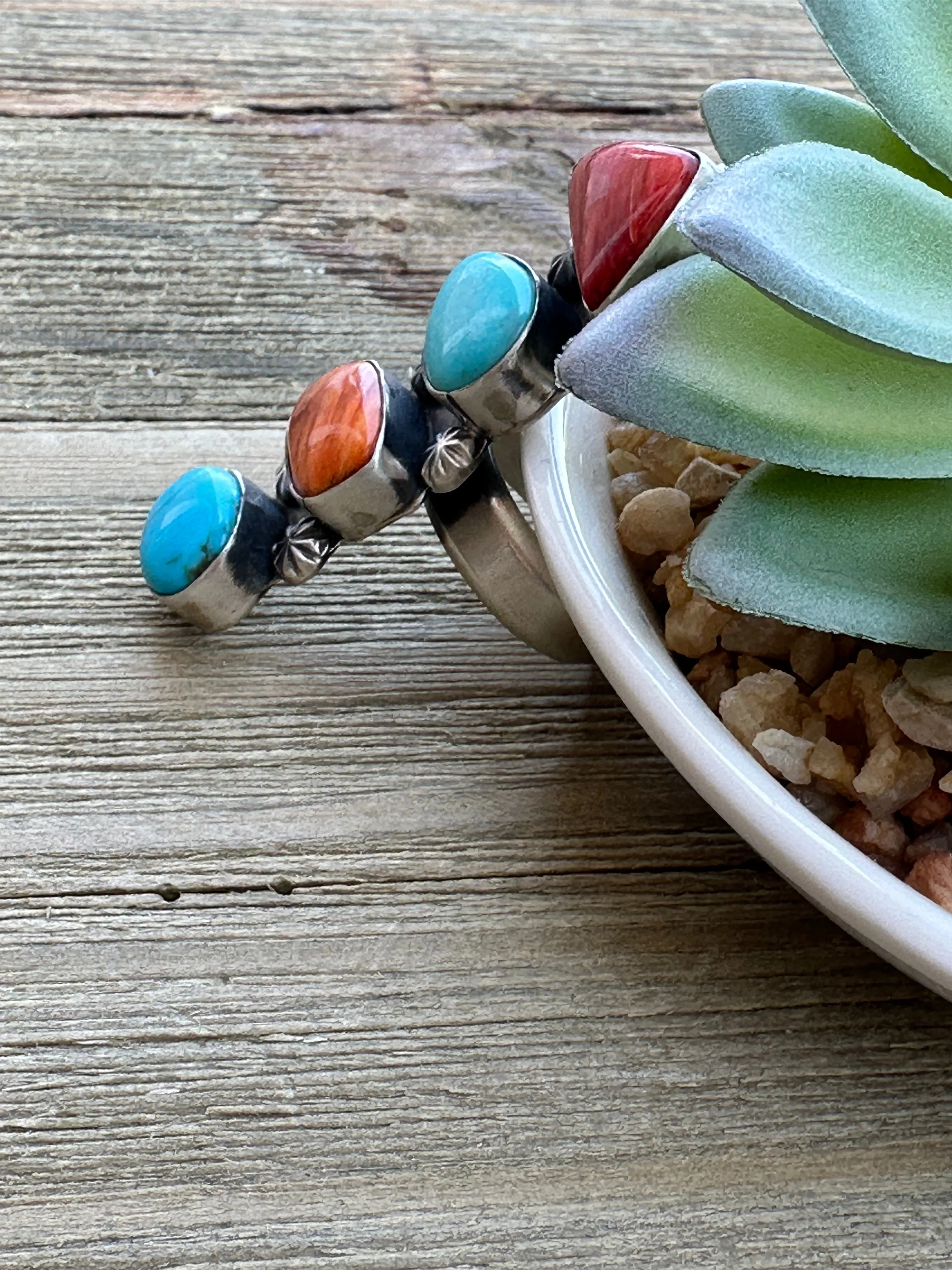 4 stone Multi ring