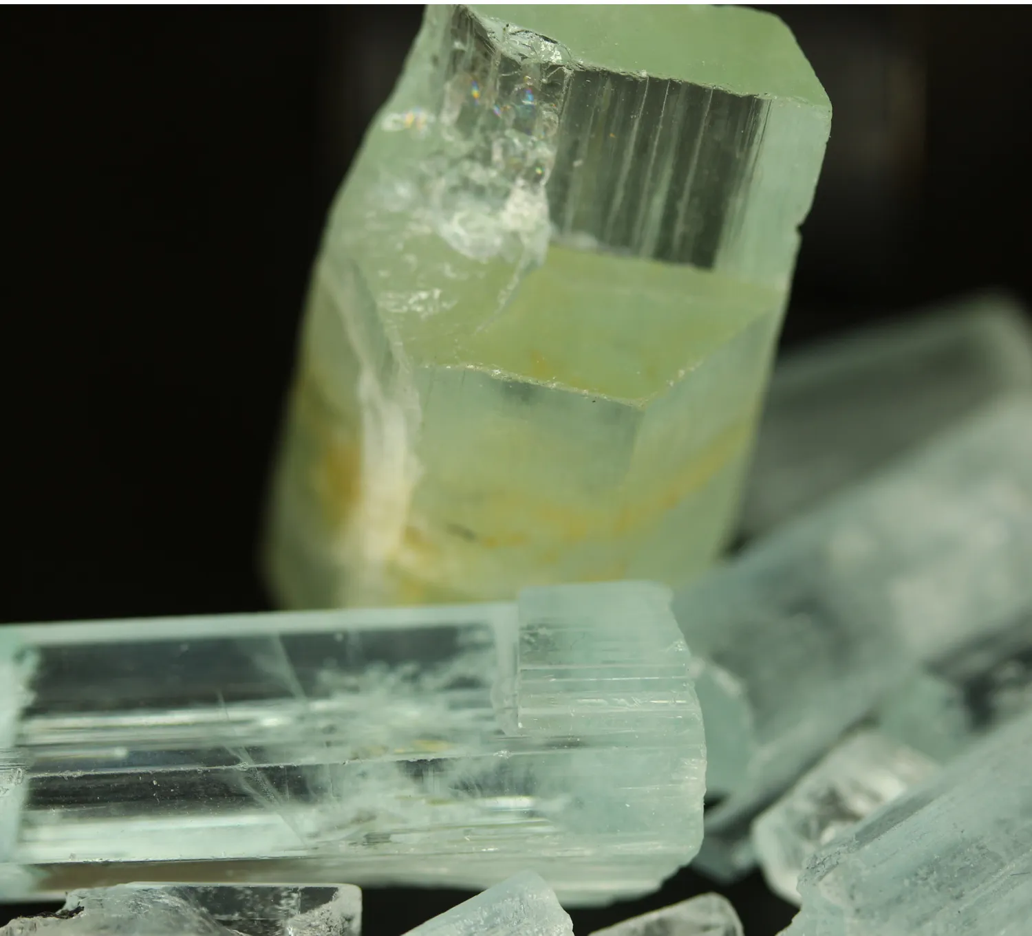 51 Grams Natural Raw Aquamarine Stone | Rough Aquamarine Crystals
