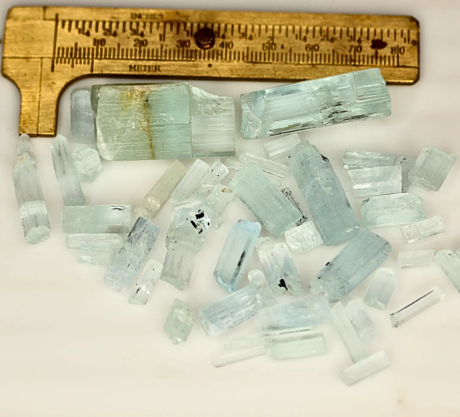 51 Grams Natural Raw Aquamarine Stone | Rough Aquamarine Crystals