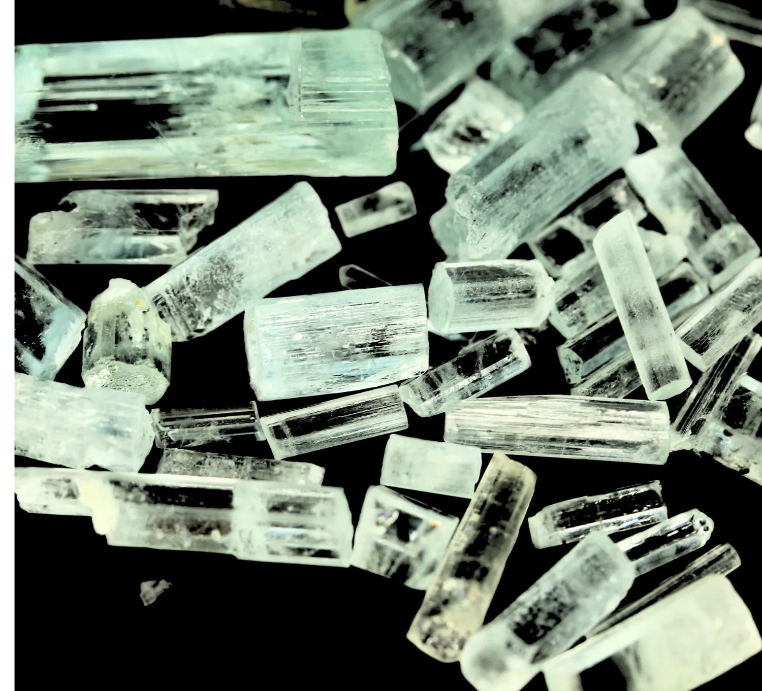 51 Grams Natural Raw Aquamarine Stone | Rough Aquamarine Crystals