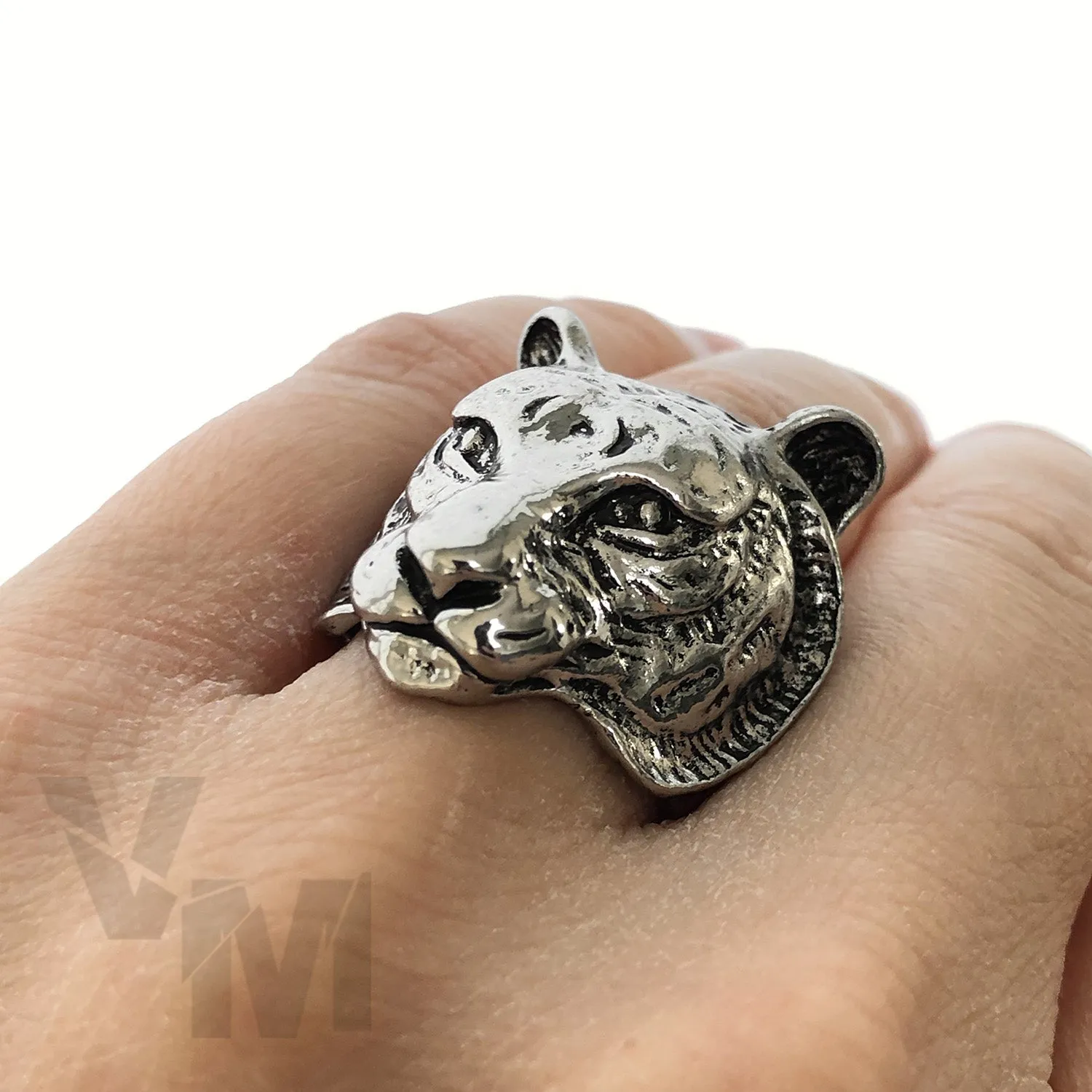 Adjustable Rings Snakes Skull Lion Bull Octopus Goth Gothic Ring