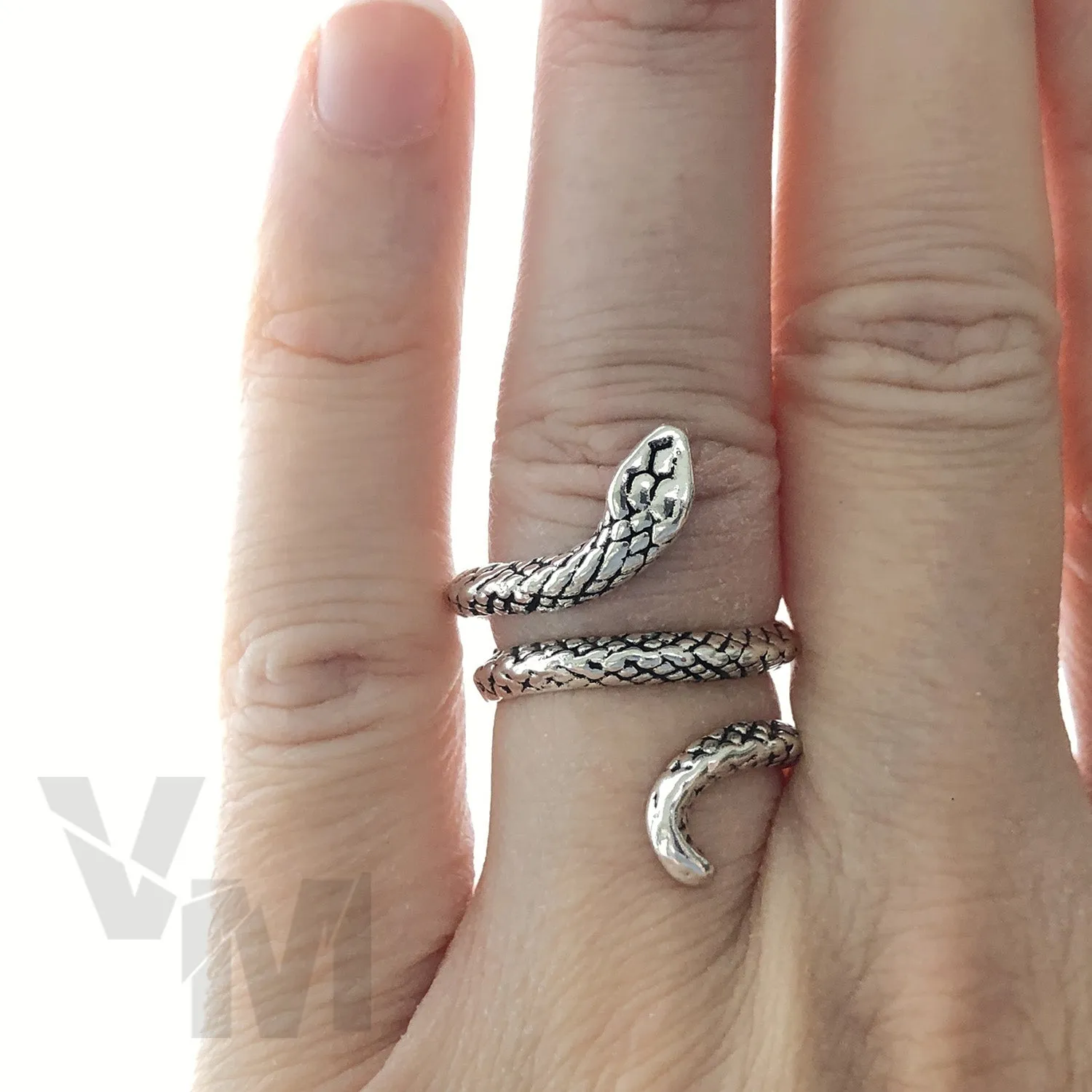 Adjustable Rings Snakes Skull Lion Bull Octopus Goth Gothic Ring
