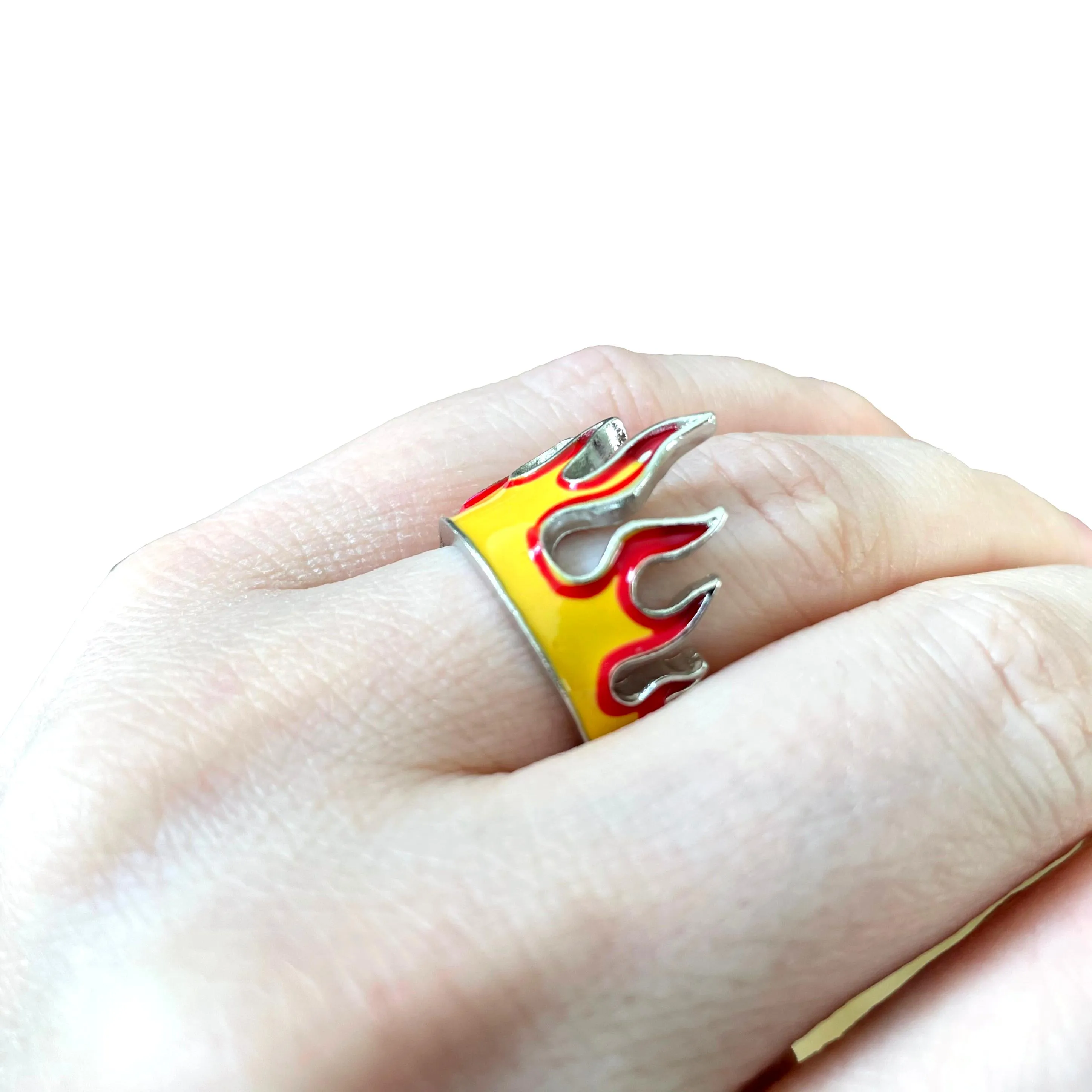 Adjustable Rings Snakes Skull Lion Bull Octopus Goth Gothic Ring