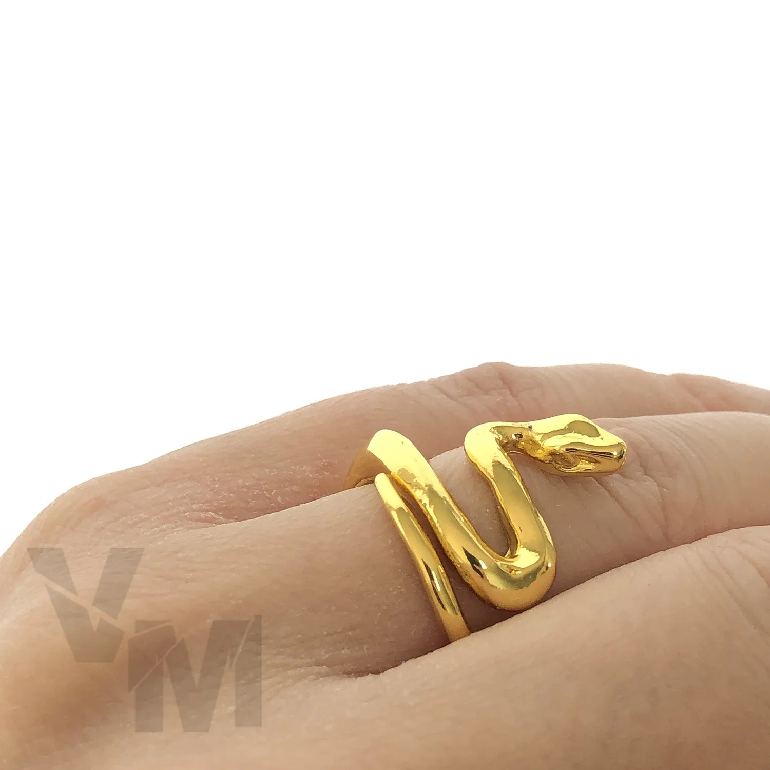 Adjustable Rings Snakes Skull Lion Bull Octopus Goth Gothic Ring