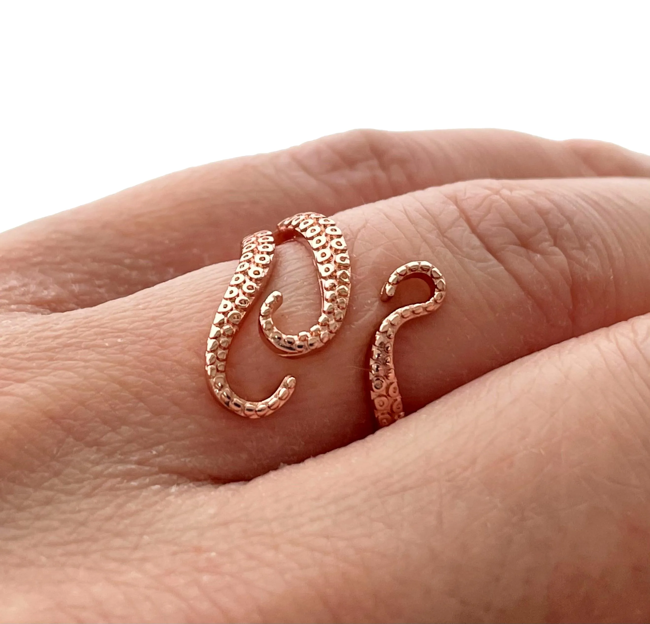 Adjustable Rings Snakes Skull Lion Bull Octopus Goth Gothic Ring
