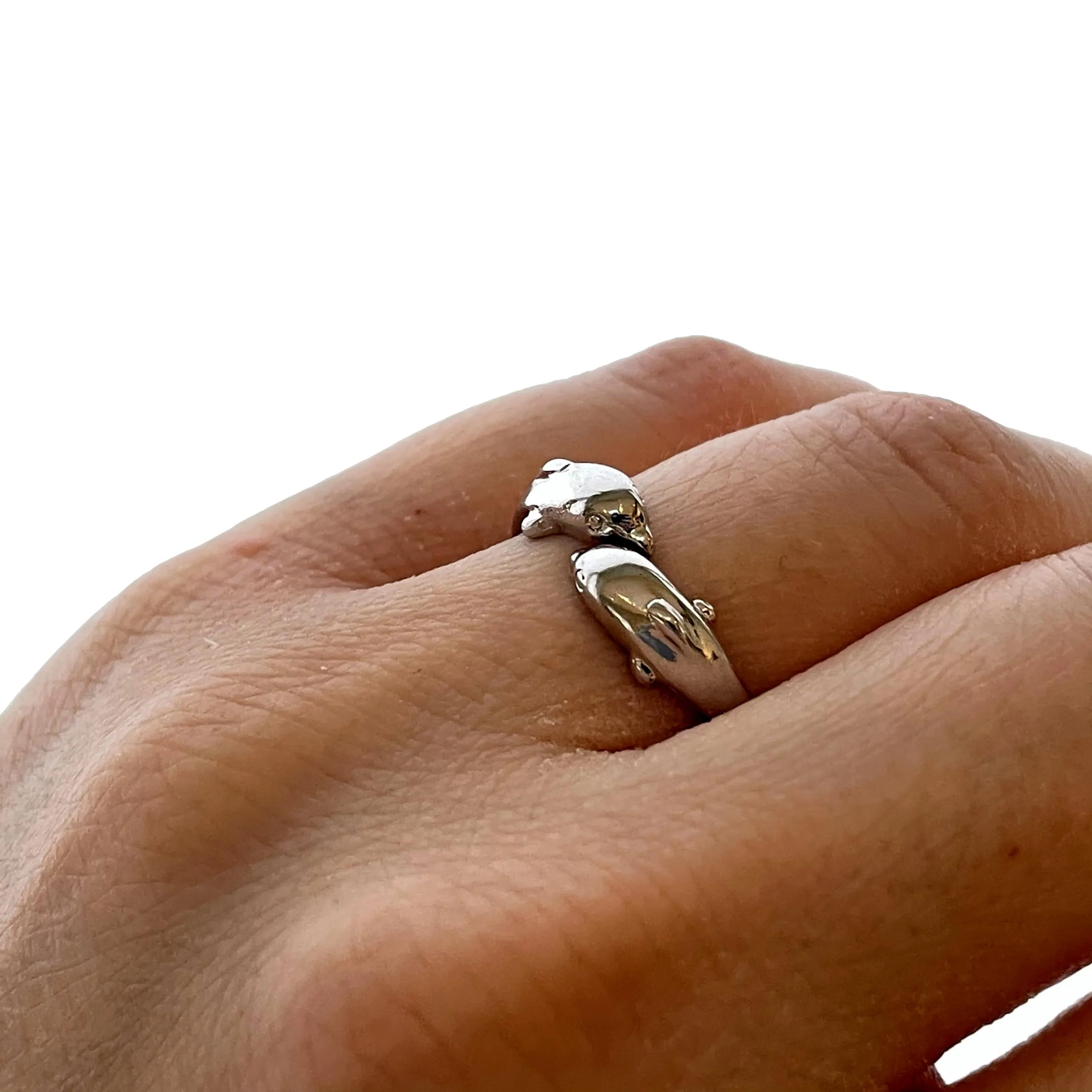 Adjustable Rings Snakes Skull Lion Bull Octopus Goth Gothic Ring