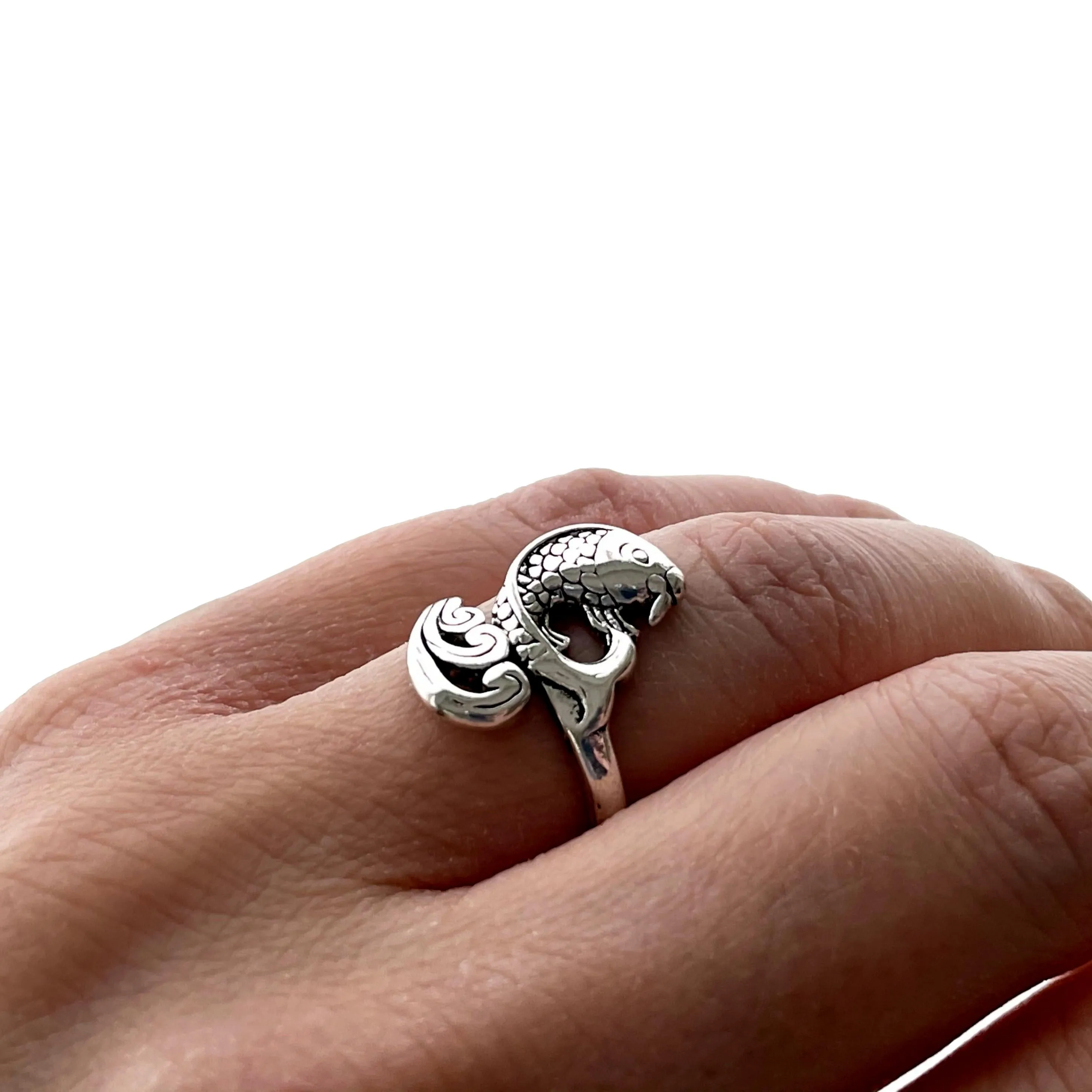 Adjustable Rings Snakes Skull Lion Bull Octopus Goth Gothic Ring