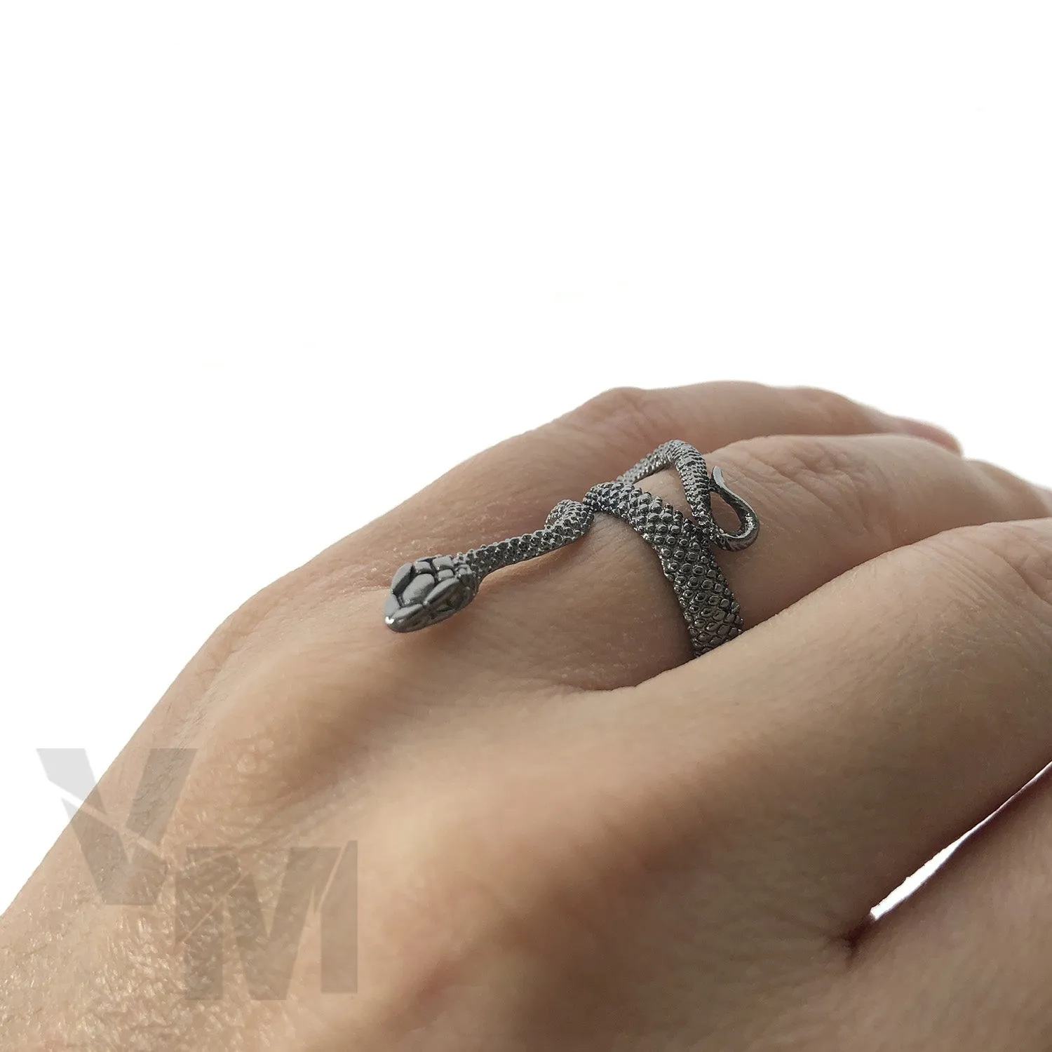 Adjustable Rings Snakes Skull Lion Bull Octopus Goth Gothic Ring