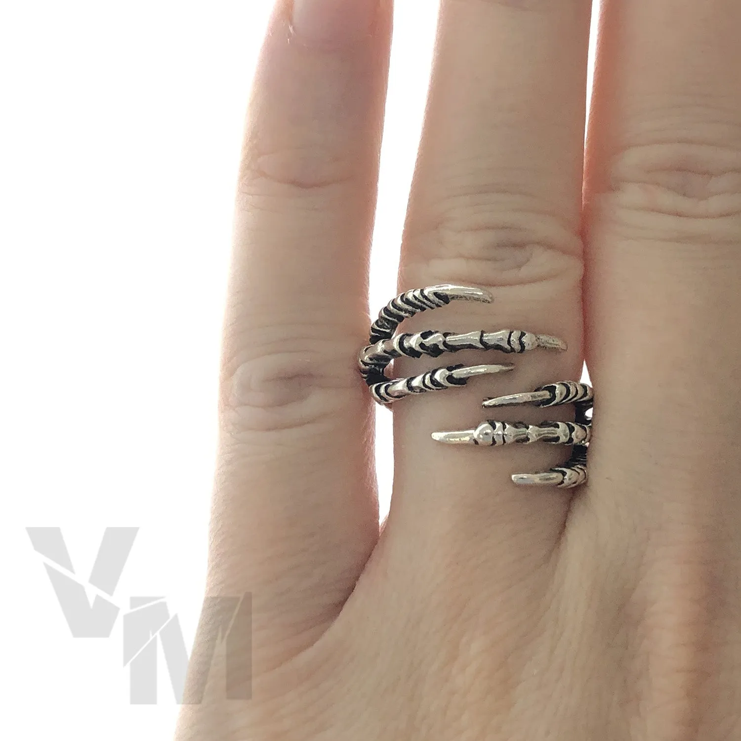 Adjustable Rings Snakes Skull Lion Bull Octopus Goth Gothic Ring