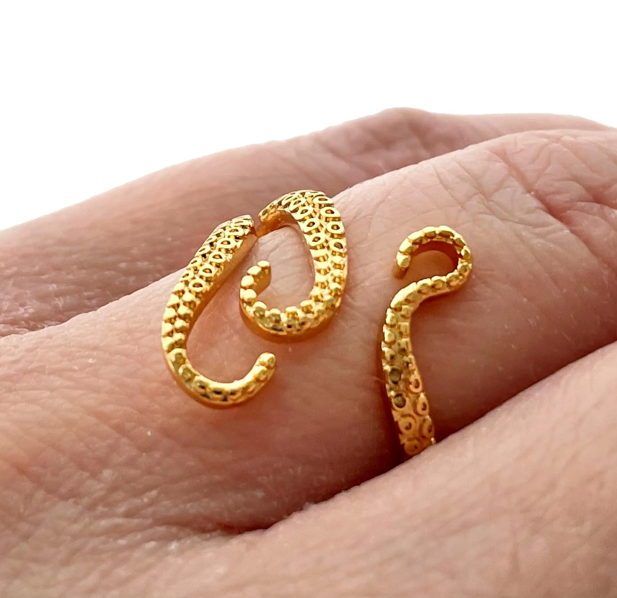 Adjustable Rings Snakes Skull Lion Bull Octopus Goth Gothic Ring