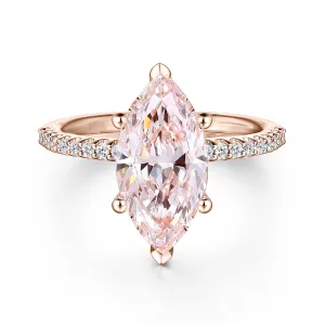Amata Marquise Diamond Engagement Ring Setting