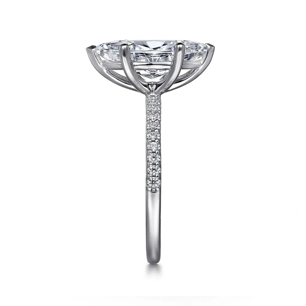 Amata Marquise Diamond Engagement Ring Setting