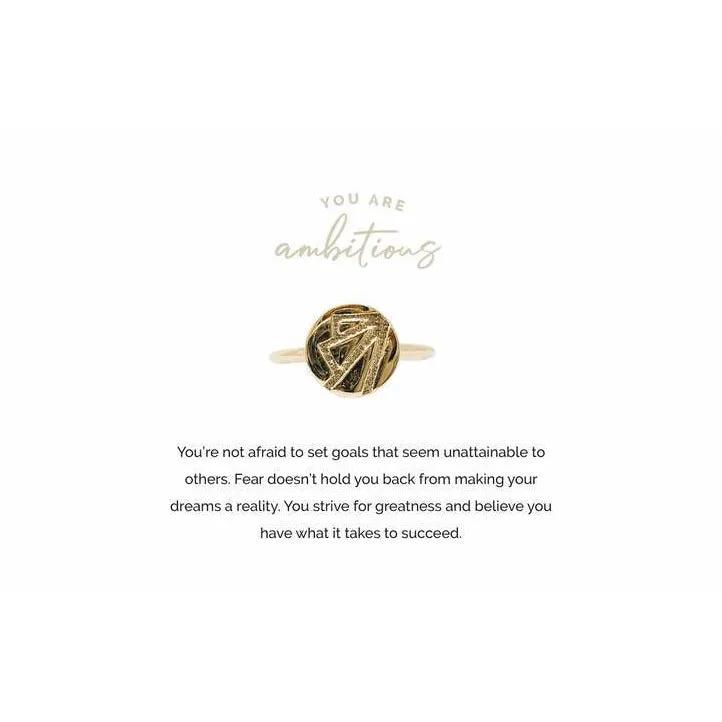 Ambitious Adjustable Ring // Two Options