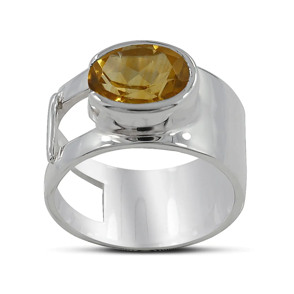 Amethyst Silver Ring