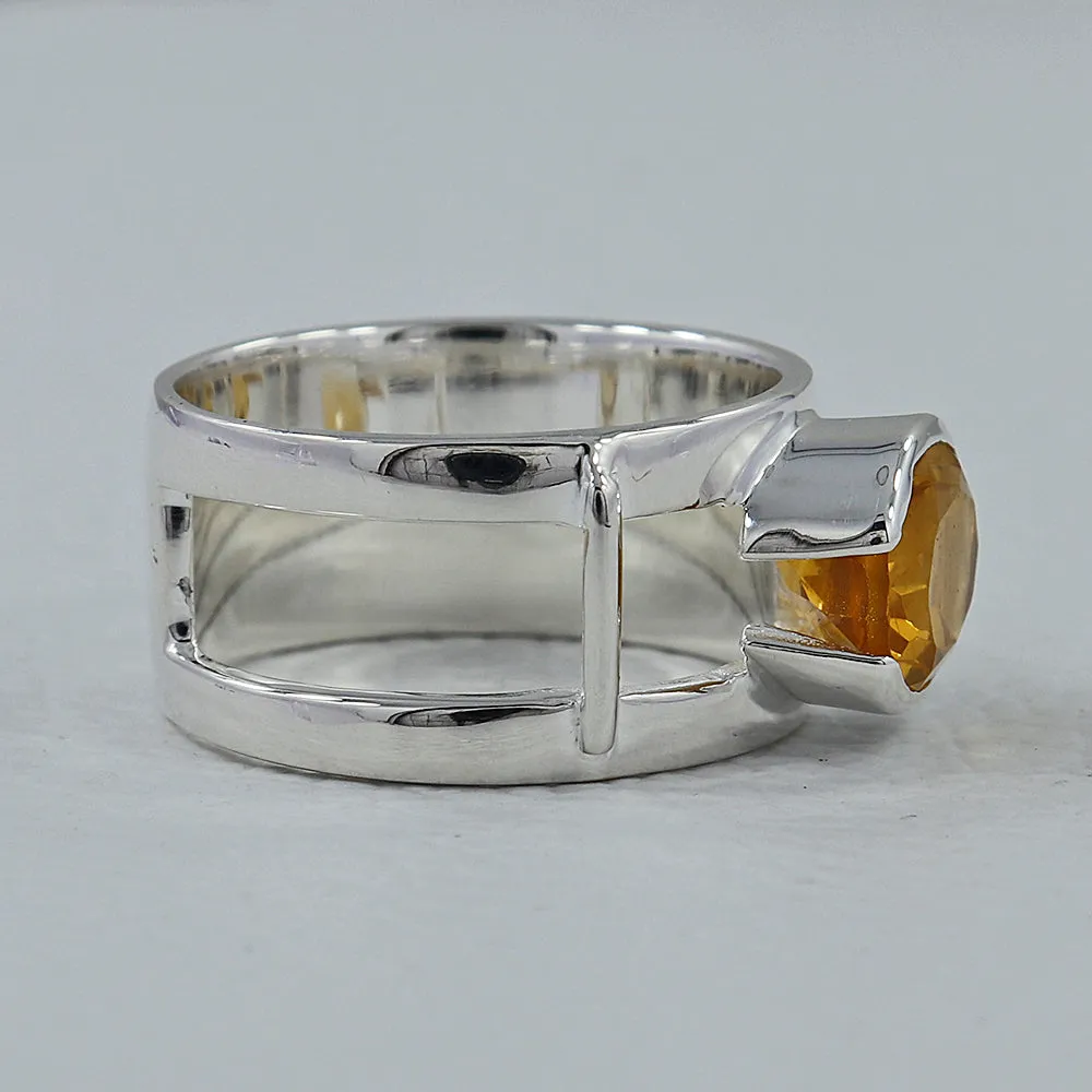 Amethyst Silver Ring
