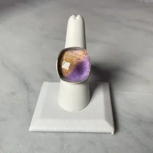 Ametrine Sterling Silver Adjustable Rings 54A