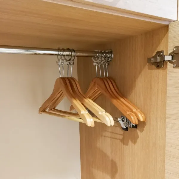Anti-Theft Metal Ring for NEW Installations (Used For Anti-Theft Wood Hanger Only) Sold in 25/50/100