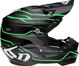 ATR-2 Helmet - Phase - Black/Green - Small (Each)-01108302 PU