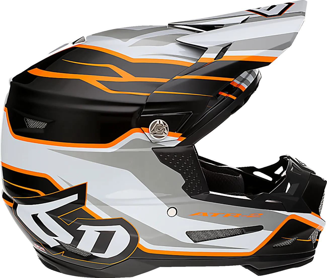 ATR-2 Helmet - Phase - White/Orange - Small (Each)-01108290 PU