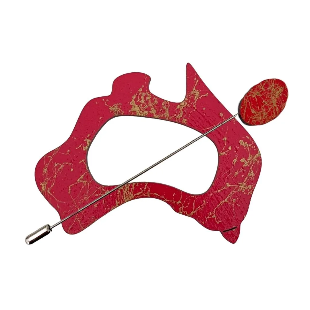 Australia Scarf Pin (5 Colors)