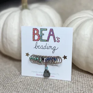 Bea's Beading Sugar Mountain Handmade Snagless Knitting Stitch Markers