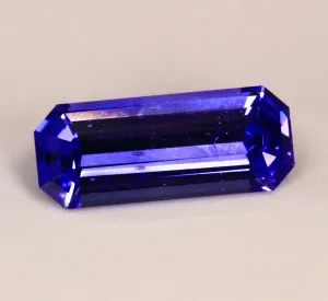 Beautifully Cut 2.45 Carat AAA Blue Tanzanite