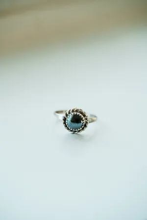 Becca Ring | Hematite