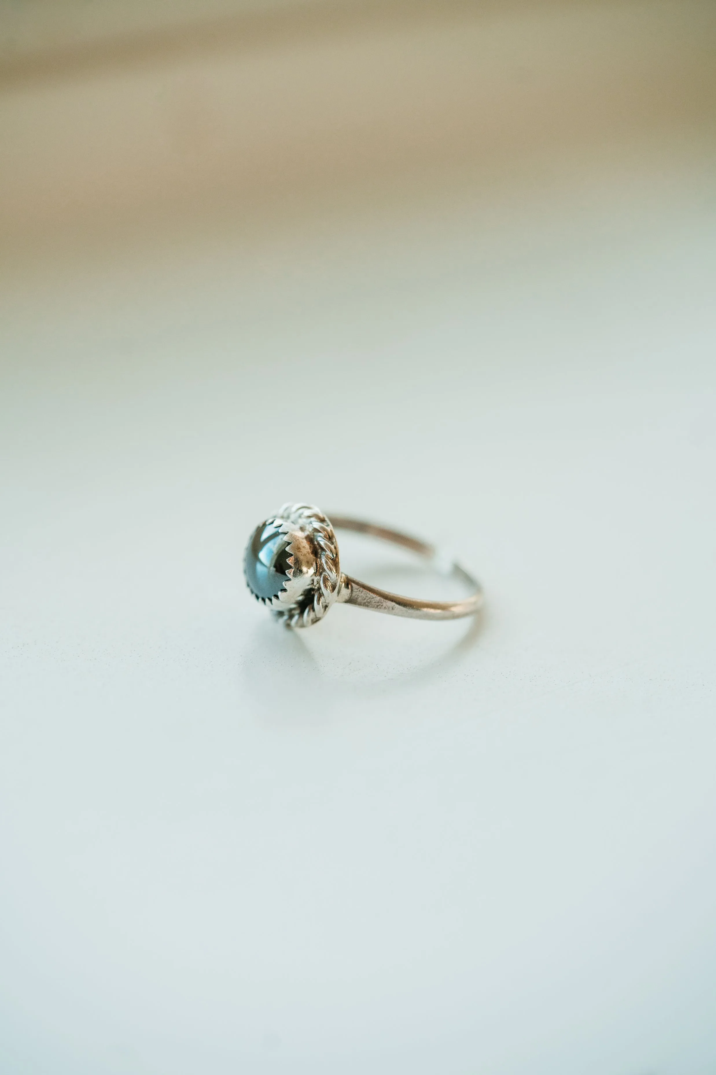 Becca Ring | Hematite