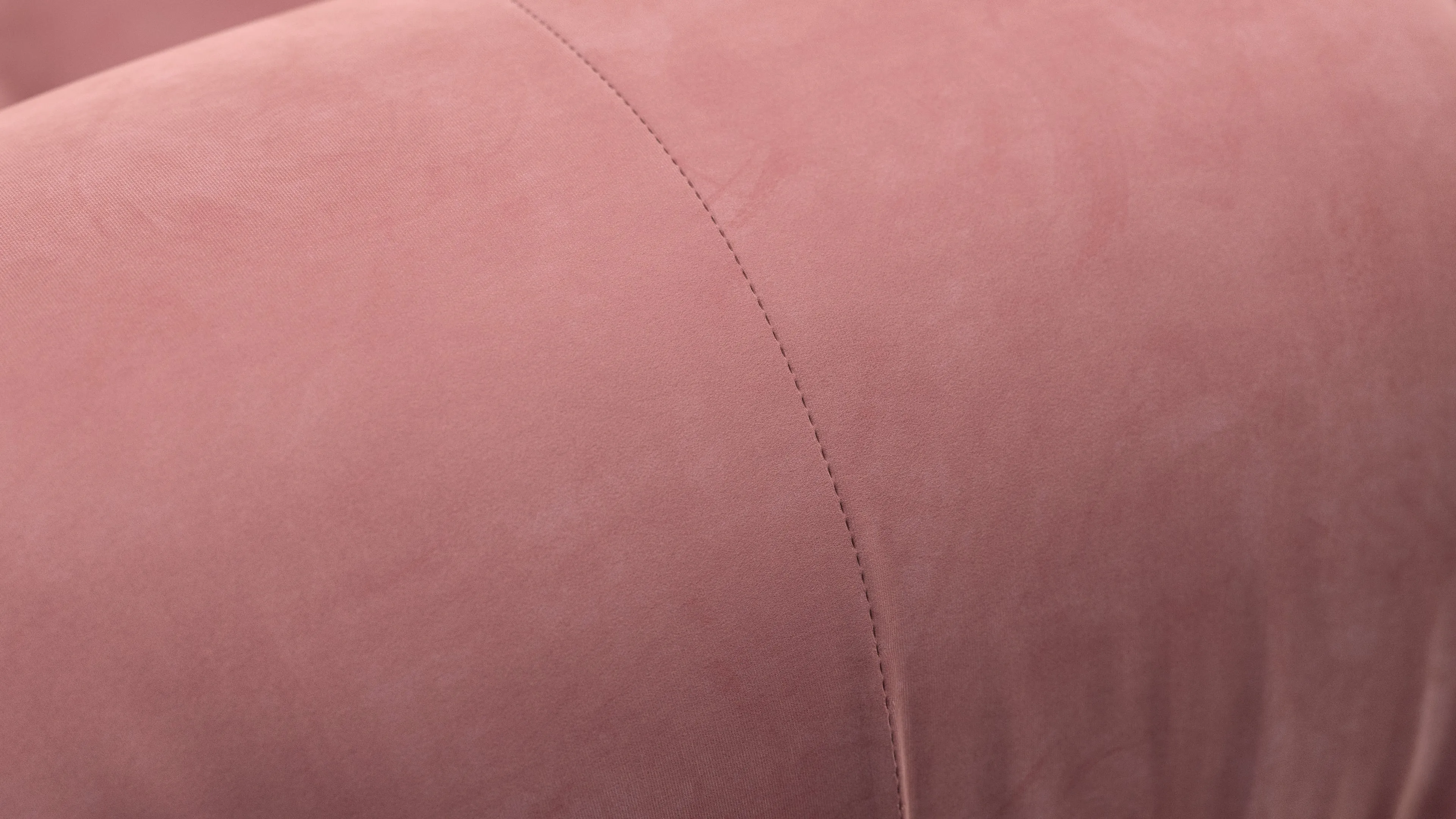 Bellini Module - Mario Bellini Module, Right Corner, Blush Pink Velvet