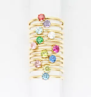 Birthstone Rings